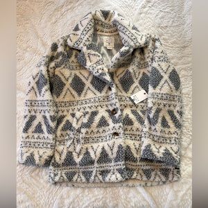 Billabong, faux fur, fleecy sweater like top